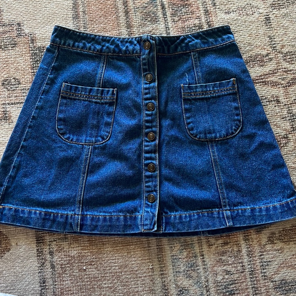Forever 21 Jean Skirt